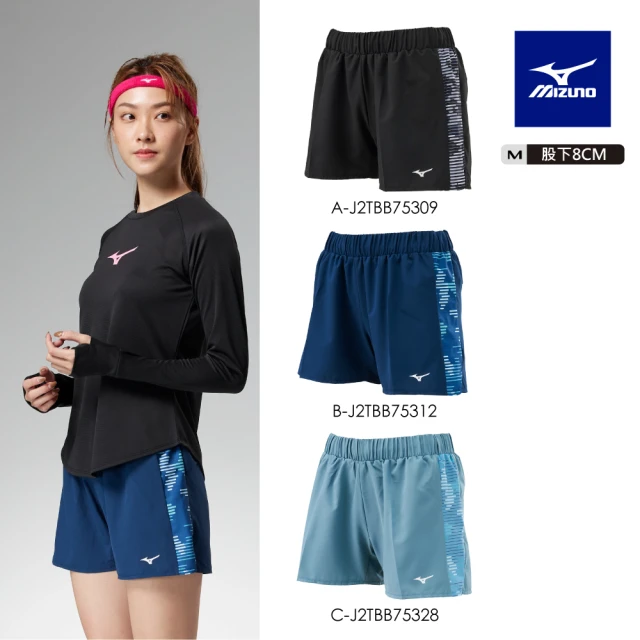 MIZUNO 美津濃 女路跑短褲 J2TBB753XX（任選一件）(短褲)