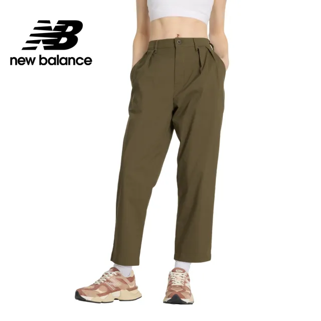 【NEW BALANCE】NB 錐形褲_女性_軍綠/黑/卡其色_AWP43536BK_AWP43536DMO_AWP43536SOT(亞版 版型正常)