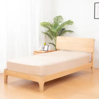 【NITORI 宜得利家居】伸縮床包 N FIT FT01 PREMIUM BR 雙人加大(伸縮床包 床包 N FIT)