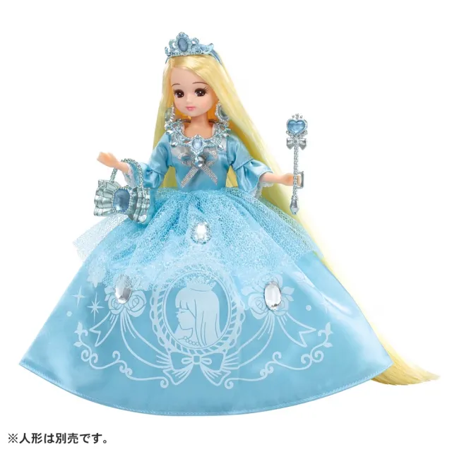 【TAKARA TOMY】Licca 莉卡娃娃 配件 LW-22 藍色公主禮服服裝組