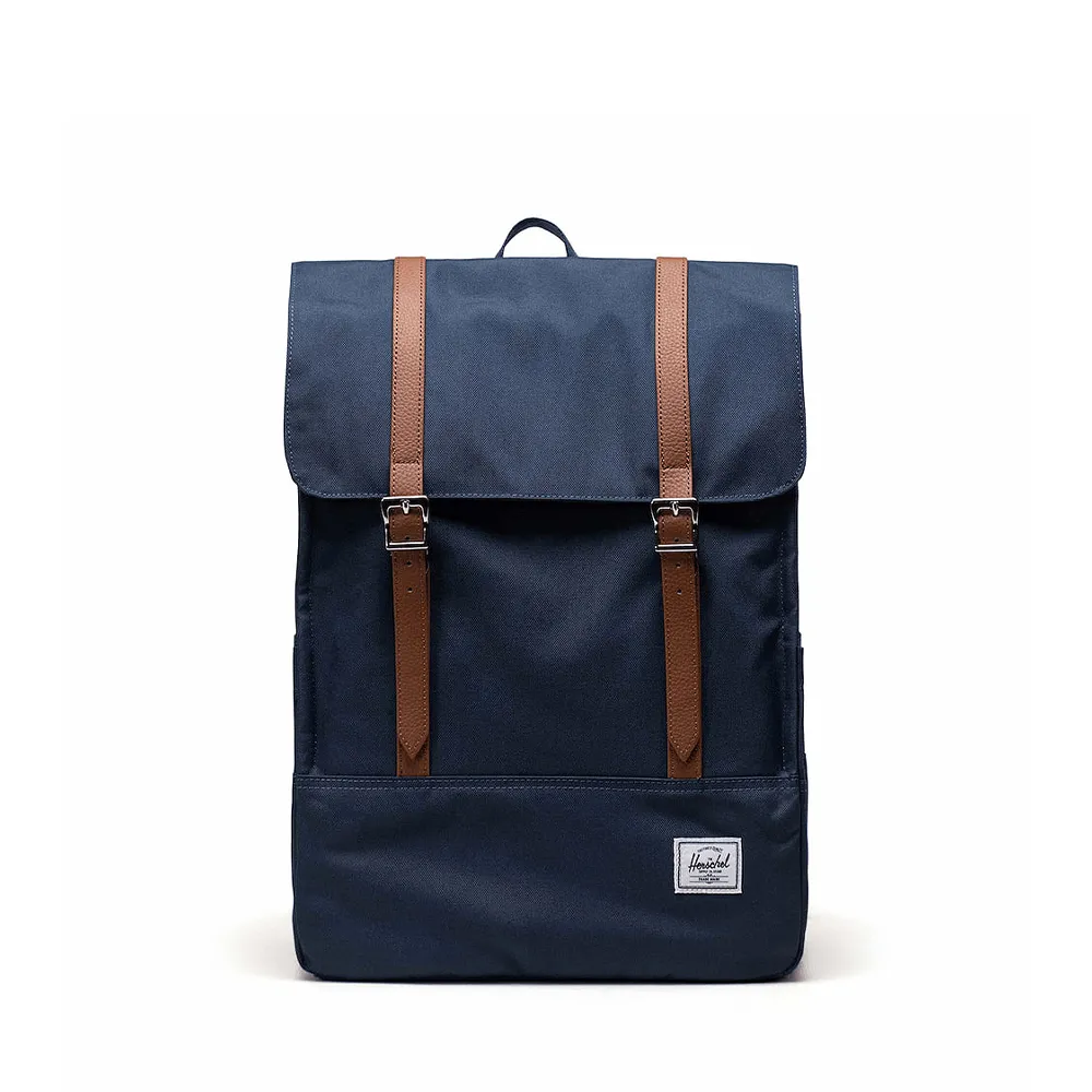 【Herschel】官方直營 後背包 16吋筆電包 書包 減壓肩帶 17.5L Survey 藍(11404-00