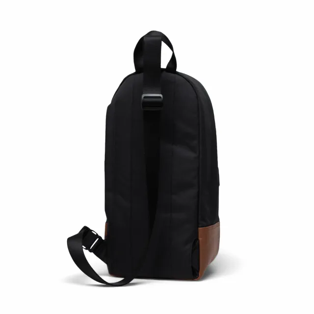【Herschel】官方直營 HERITAGE 8L 胸背 單肩包 斜背包(黑)