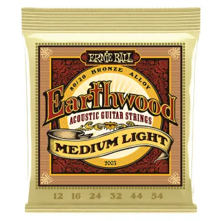 【ERNIE BALL】原廠美國製造 2003 EARTHWOOD - 80/20 12-54 木吉他弦(公司貨保證)