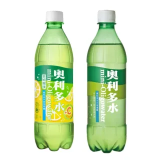 【金車/伯朗】奧利多碳酸飲585ml+奧利多碳酸飲料萊姆風味585ml(共48入)