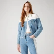 【LEVIS 官方旗艦】女款 丹寧夾克外套  巴黎浪漫系列 人氣新品 A7734-0000