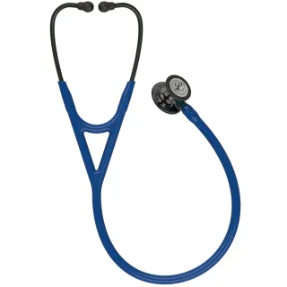 【3M】Littmann 心臟科第四代 6202 海軍藍管/高光煙燻黑聽頭/藍色金屬杆(聽診器權威 全球醫界好評與肯定)