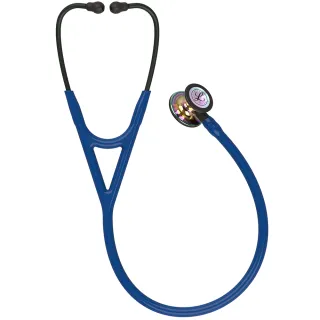 【3M】Littmann 心臟科第四代 6242 海軍藍色管/高光炫彩聽頭/黑色金屬杆(聽診器權威 全球醫界好評與肯定)