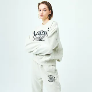 【MARDI MERCREDI】雙11印花大學TEE 燕麥色 經典小雛菊  黑花 純棉 SWEATSHIRT FLOWERMARDI