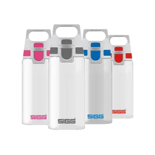 【SIGG】全清透 Tritan 水瓶 500ml(抗衝擊 經久耐用不易裂)