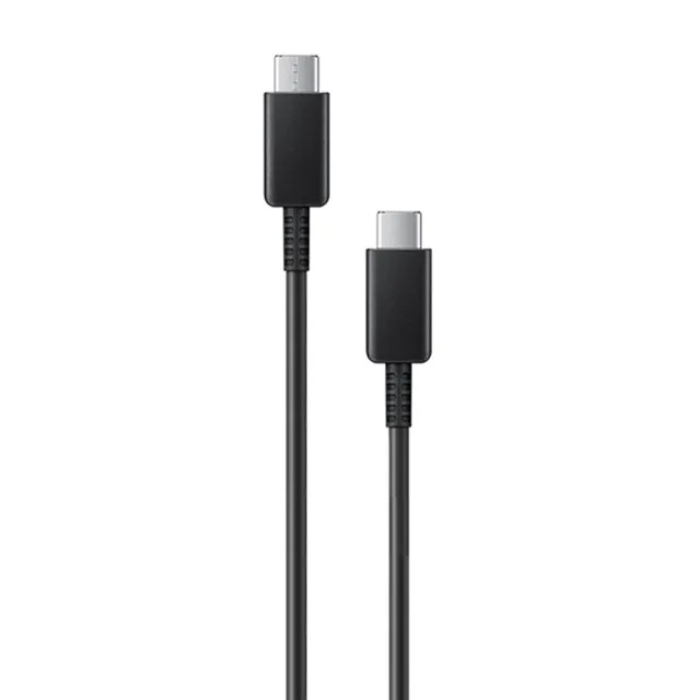 【Samsung 三星】原廠新款 50W雙孔超快充+1.8m 5A雙Type C線組-支援S25 S24系列(T5020/盒裝)