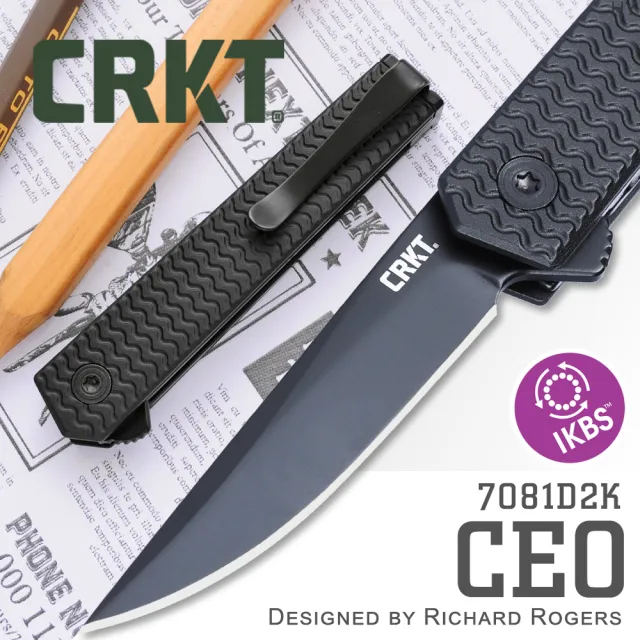 【CRKT】CEO MICROFLIPPER折刀(#7081D2K)