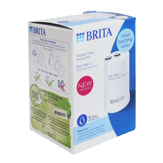 BRITA 官方直營 ON TAP 4重微濾龍頭式濾芯(單入