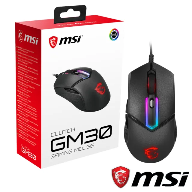 【MSI 微星】電競超值組合包★Vigor GK50 Elite LL TC 機械式電競鍵盤+GM30電競滑鼠+GH20耳機