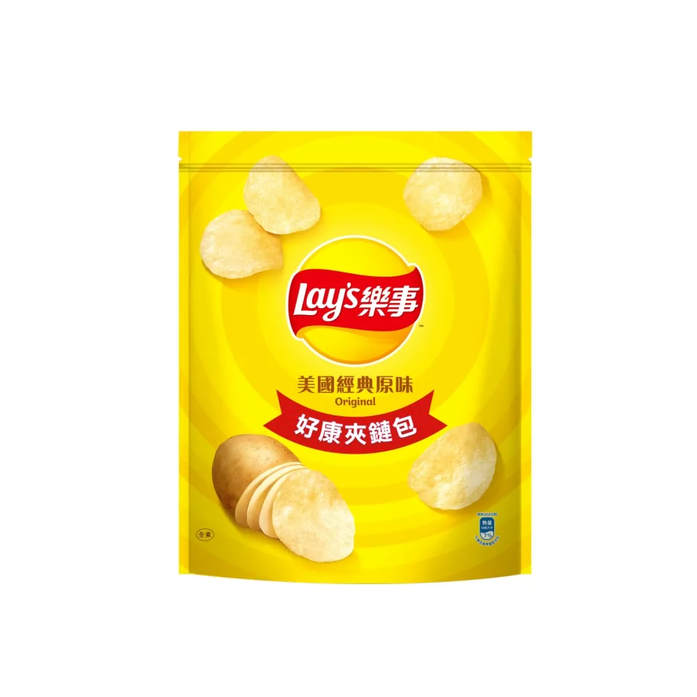 【Lay’s 樂事】樂事美國經典原味229.5G/包