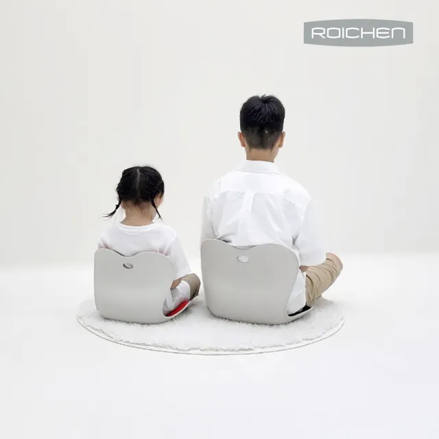 【Roichen】韓國 減壓舒適護脊坐墊/椅墊/和室椅 2入親子組任選(1成人+1兒童 護腰 美姿)