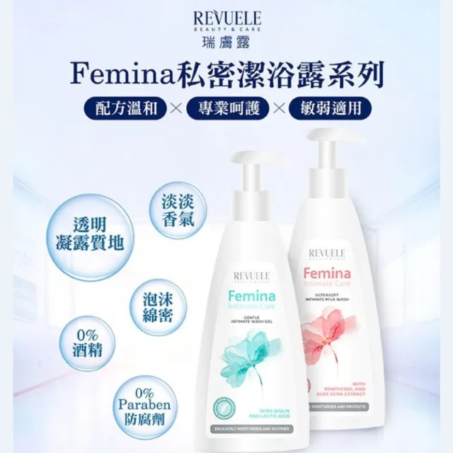 【REVUELE瑞膚露】溫和淨護潔浴露250ml(溫和平衡)