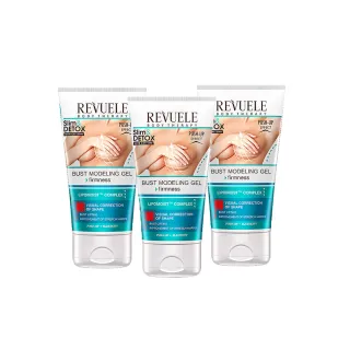 【REVUELE 瑞膚露】咖啡因美胸彈嫩凝膠150ml x3入組(彈嫩美胸護理)