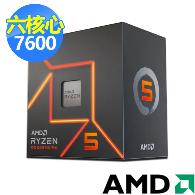 【ASUS 華碩】M+U組合★PRIME B550M-K ARGB-CSM主機板+AMD  Ryzen R5-7600 CPU