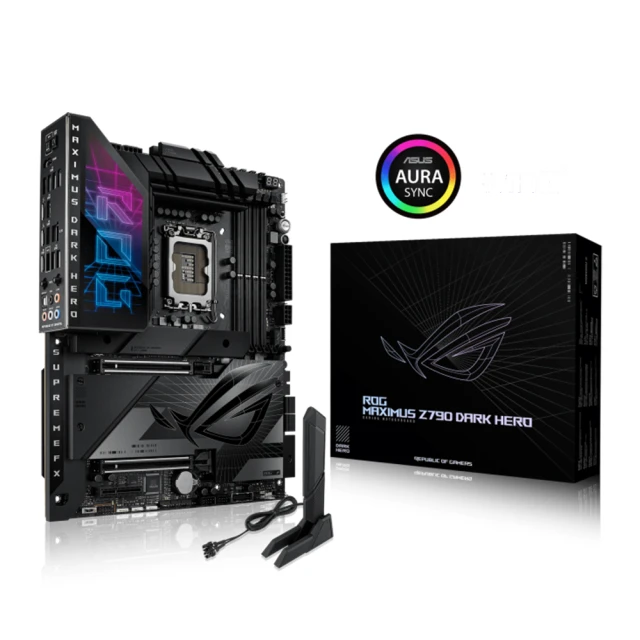 ASUS 華碩 華碩 ROG MAXIMUS Z790 DARK HERO 主機板+華碩 GR701 HYPERION EVA EDITION 機殼