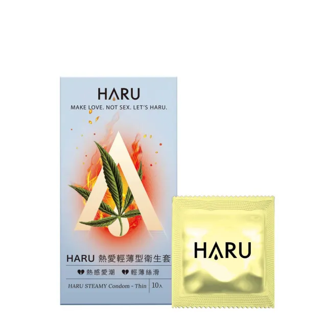 【永信藥品xHARU含春】活力四射輕薄組(B群任選2瓶X輕薄型1盒)