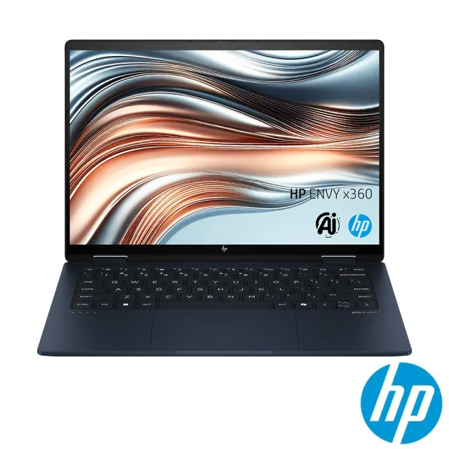 【HP 惠普】微軟365一年組★14吋 Ultra 7-155U 翻轉觸控EVO AI筆電(14-fc0070TU/16G/1TB SSD/W11)