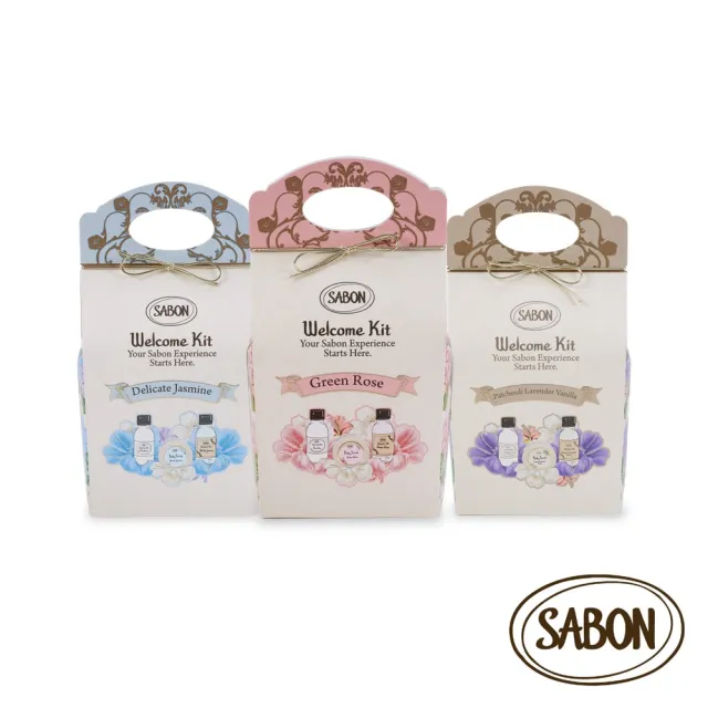 【SABON】官方直營 新升級 明星三部曲推薦組(沐浴油100ml+身體磨砂膏60g+絲綢身體乳50ml)