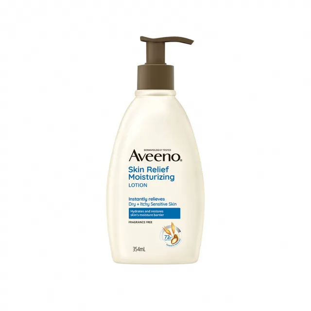 【Aveeno 艾惟諾】燕麥高效舒緩/煥光奇肌保濕乳354mlx2(身體乳/保濕乳液)