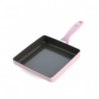 【GreenPan】鑽石陶瓷塗層不沾加大玉子燒鍋 Torino(22cmx20cm/不挑爐具/不沾鍋/陶瓷/洗碗機適用)