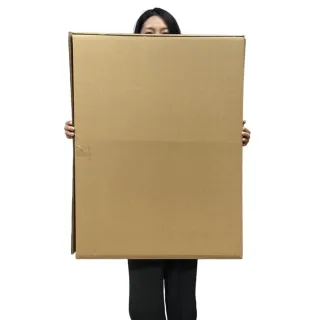 【CLEAN 克林】大型優質紙箱5入組(72.5X36.5X54.8cm 五層AB浪 厚度7mm 瓦楞紙箱 搬家紙箱 超大紙箱 大紙箱)