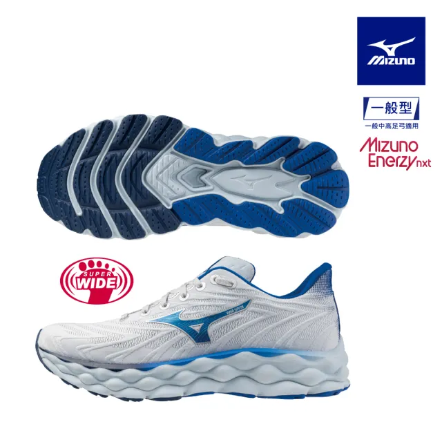 【MIZUNO 美津濃】WAVE SKY 8 男款慢跑鞋 J1GC2402XX J1GC2411XX （任選一雙）(慢跑鞋)