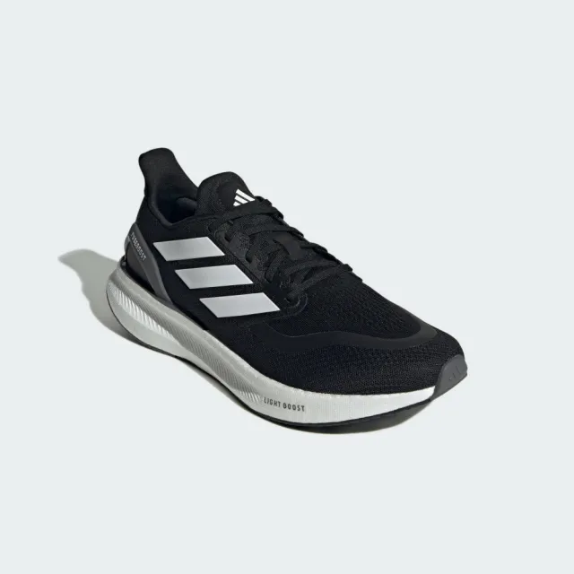 【adidas 愛迪達】慢跑鞋 男鞋 運動鞋 緩震 PUREBOOST 5 黑 IF9191