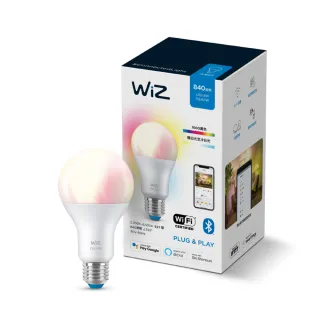 【Philips 飛利浦】Wi-Fi WiZ 智慧照明 8W LED全彩燈泡(PW04N)