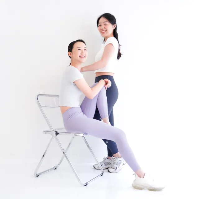 【Mukasa 慕卡莎】LISSOM 輕盈裸感瑜珈褲 - MUK-23901(瑜珈褲、運動褲、九分褲)