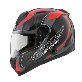 【ASTONE】官方直營-GT-1000F AC11 碳纖維全罩式安全帽(透明碳纖/藍 透明碳纖/紅 透明碳纖/白)