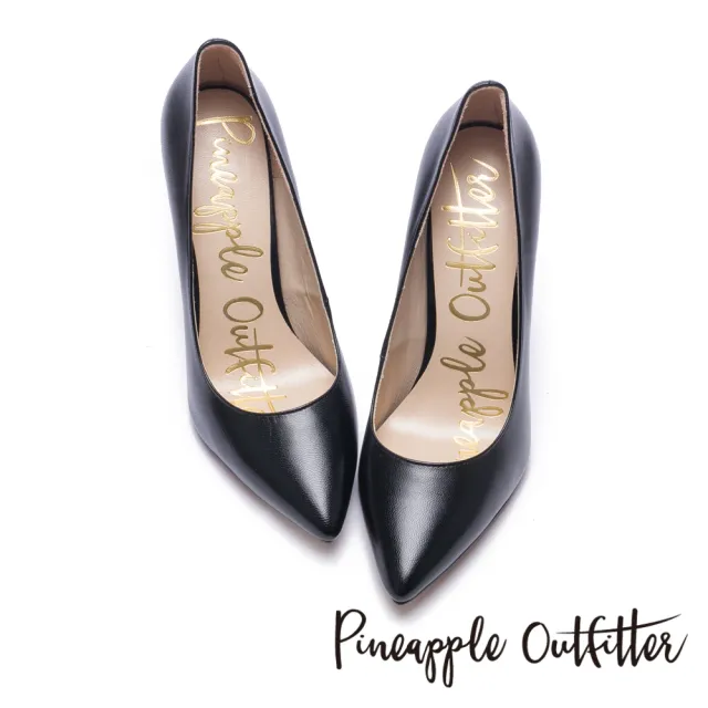 【Pineapple Outfitter】性感尤物 素面尖頭高跟鞋(黑色)