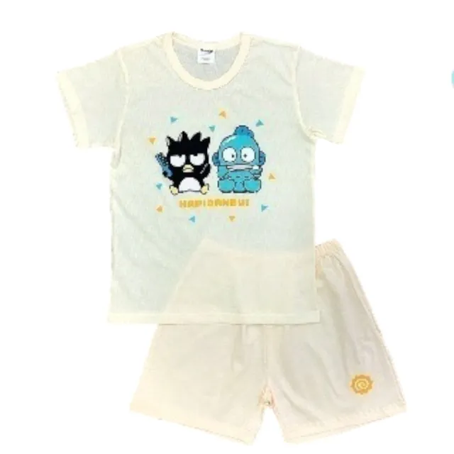 【SANRIO 三麗鷗】人魚漢頓男童純棉短袖套裝-兩色任選(酷企鵝、人魚漢頓-HAPIDANBUI)