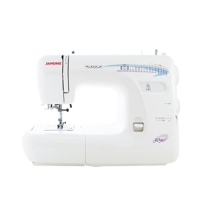 JANOME車樂美 3090 JANOME車樂美 3090 是一款臺灣製的機械型縫紉機,採用水平式全迴轉梭床設計,縫紉速度最高可達500~700針/分,適合多種縫紉需求。提供0~7mm以下的針趾幅度與長度,並具備複合材質結構,重量輕便易操作。附贈多種壓腳與配件,如控制器、電線、保固書、標準附屬品-A基本壓腳、C布邊縫壓腳、E拉鍊縫壓腳、F沙丁壓腳、G盲縫壓腳、J釦眼縫壓腳、棉被縫測距桿、車針及針盒、螺絲起子、梭子、釦眼刀、刷子、檔線盤-小與大。電壓為110V,提供2年保固,是家庭與手工愛好者的理想選擇。