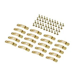 【菠蘿選畫所】加厚暗掛-10組入(高載重力相框五金配件/畫框掛鉤/鏡框上牆配件/婚紗照掛鉤/台灣現貨)