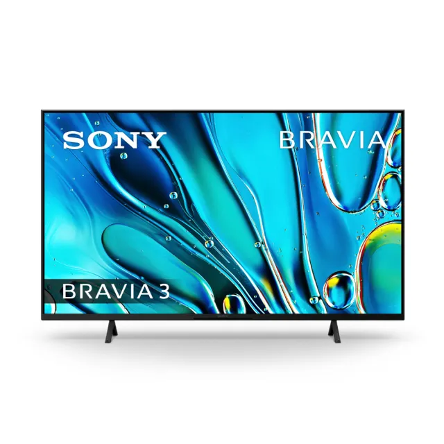 【SONY 索尼】BRAVIA 3 50型 X1 4K HDR Google TV顯示器(Y-50S30)