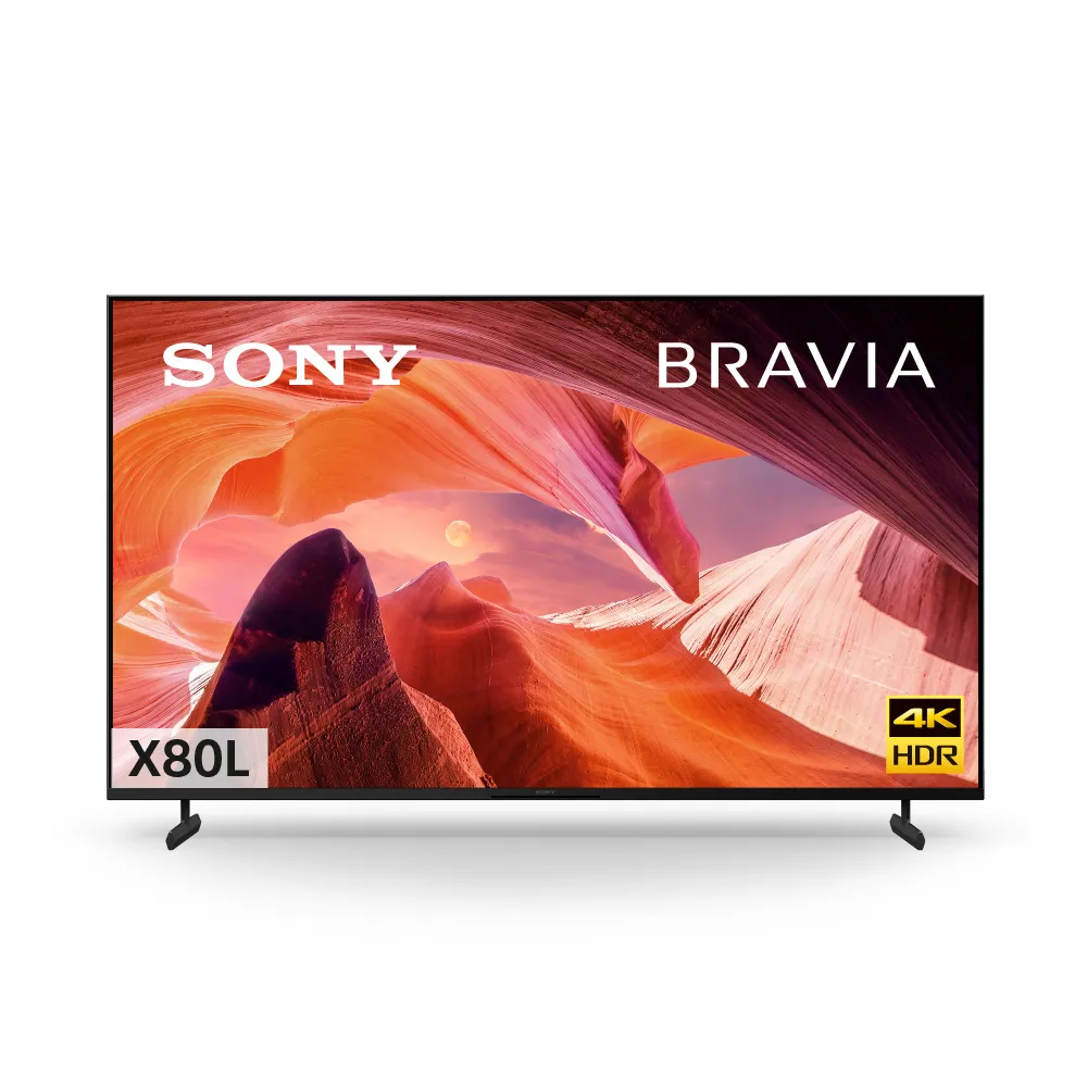 【SONY 索尼】BRAVIA 43型 4K HDR LED Google TV顯示器(KM-43X80L)