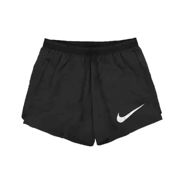 【NIKE 耐吉】短褲 Flex Stride Run Energy 男款 黑白 5吋 三角內裡 運動褲 慢跑短褲(FN4001-010)