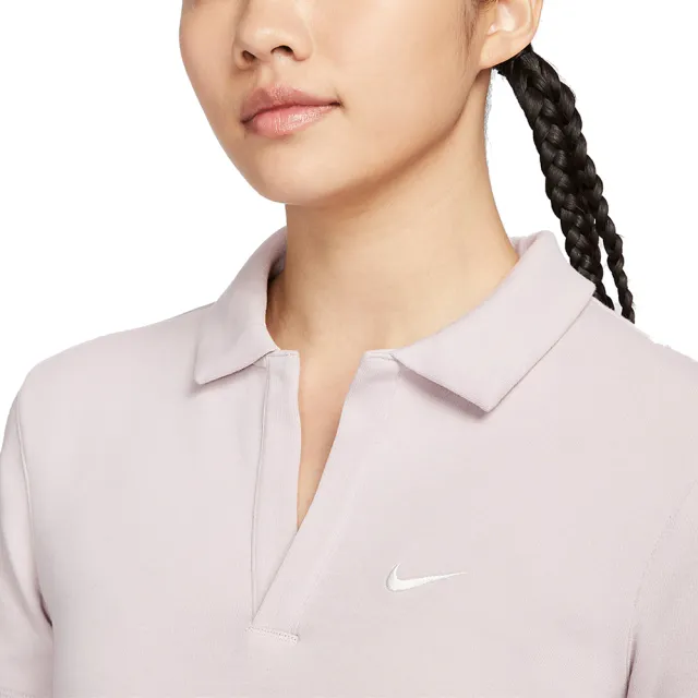 【NIKE 耐吉】短袖上衣 POLO衫 短版 AS W NSW ESSNTL SS POLO CRP TO 女 - DV7885019