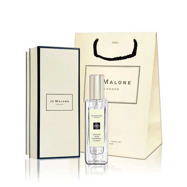 【Jo Malone】英國梨與小蒼蘭古龍水 30ML 工藝玻璃限量版-附原廠提袋(平行輸入)