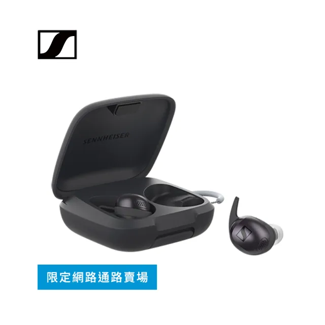 【SENNHEISER 森海塞爾】MOMENTUM Sport 旗艦運動真無線藍芽耳機 石墨色(網路限定款)