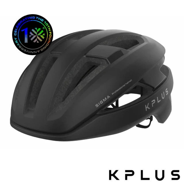 KPLUS 公路競速SIGMA 絕佳散熱表現單車安全帽-消光