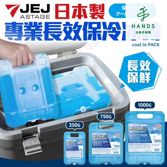 HANDS 台隆手創館 日本JEJ 可提保冰磚350g(保冷劑 保冷冰磚)