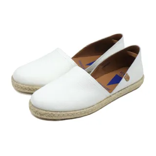 【VERBENAS】西班牙原廠素面牛皮輕便懶人休閒鞋 白色(058373-WH)