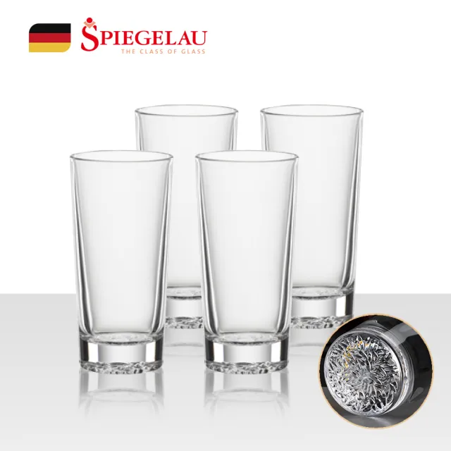 【Spiegelau】德國 Spiegelau Lounge 長飲杯 4入彩盒組/305ml (歐洲製 水晶杯)