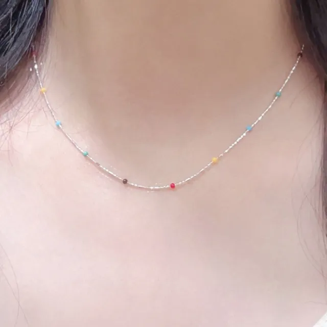 【MoonDy】包包 925純銀項鍊 愛心珍珠項鍊 網紅項鍊 韓國韓版 女生飾品 女生禮物 
