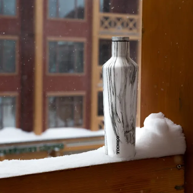 【CORKCICLE 酷仕客】三層真空易口瓶  475ml-大理石紋(福利品)